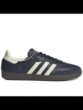 LIKE NEW, SOLD OUT ADIDAS OG SAMBA, NIGHT NAVY, WOMENS SIZE 8